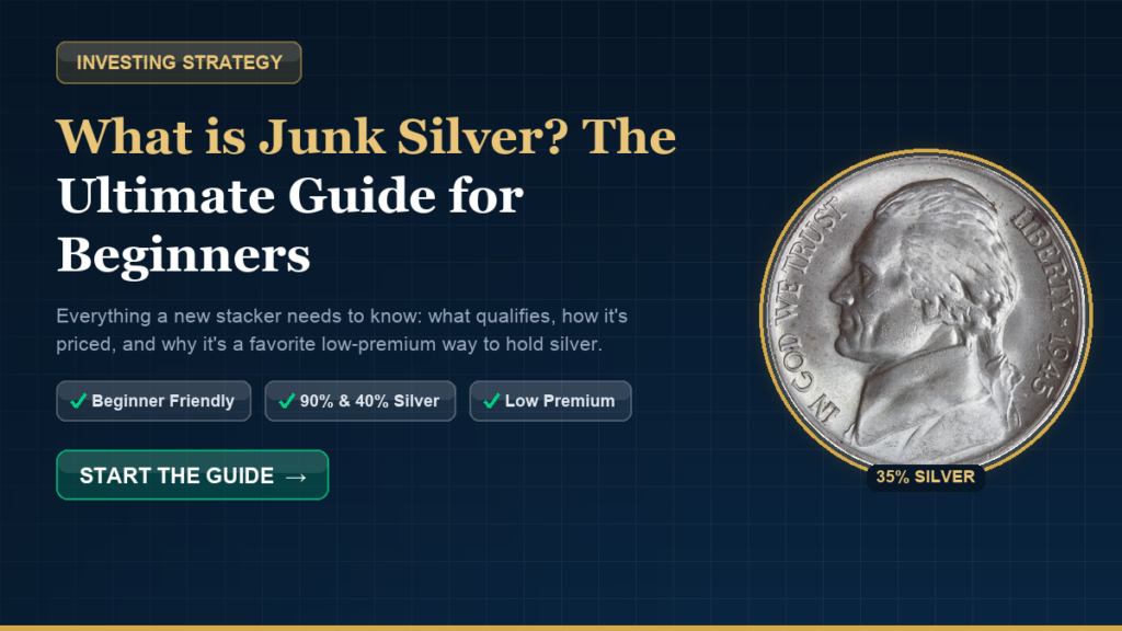 Roosevelt dime, 90% silver pre-1965 junk silver coin, illustrating what junk silver is for beginners